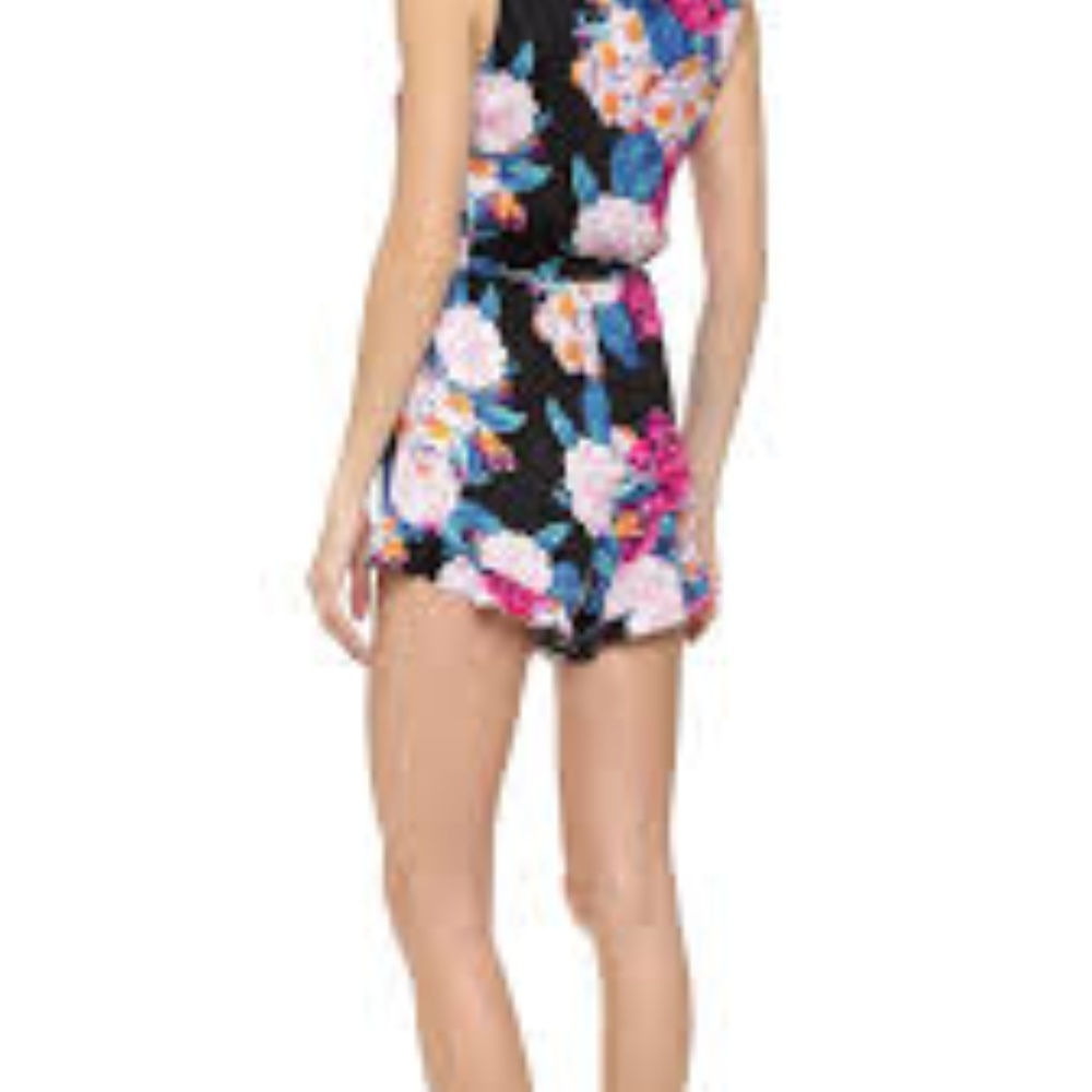 MINKPINK Ruffle Floral Romper - Picture 2 of 4